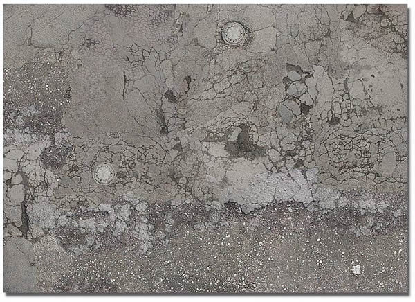 Black Forest® Hobby Supply Co Busch 7416 HO Scale Printed Surface Sheets pkg(2) Worn Asphalt — HO Scale Scenery > Busch