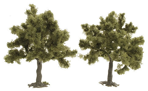 Black Forest® Hobby Supply Co Busch 6857 HO Scale Trees -- Fruit Tree - 4-5/16" 110mm pkg(2) — HO Scale Scenery > Busch