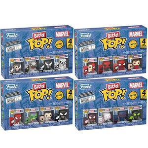 Funko Bitty Pop! Spider-Man Mini-Figure 4-Pack - Select Figure(s)