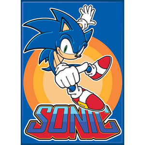 Little Shop of Magic Sonic the Hedgehog: Sonic On Blue Magnet — Toys and Collectible