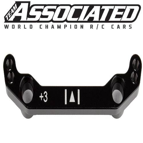 Associated 92257 RC10B74.1 Steering Rack, +3mm aluminum