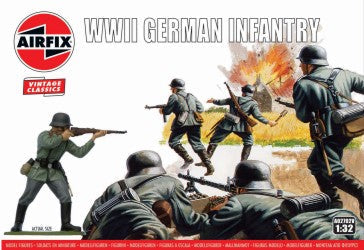 Airfix 2702 1/32 WWII German Infantry Figure Set (14)
