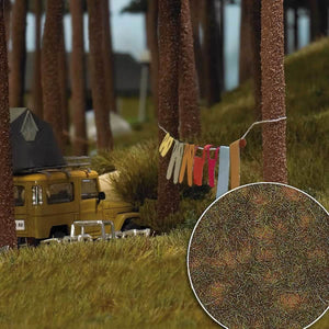 Black Forest® Hobby Supply Co Busch 1304 HO Scale Thinning Grass Pad - 11-11/16 x 8-1/4" Late Summer Grass — HO Scale