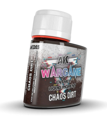 Black Forest® Hobby Supply Co AK Interactive 1203 Wargame: Chaos Dirt Liquid Pigment Enamel 35ml Bottle — Paints, Tools,