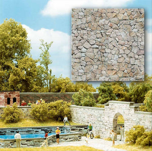 Busch 7422 HO Scale Natural Stone Sheets (2)