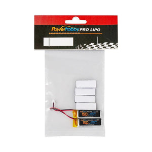 Powerhobby 1s 3.7V 150mah 45c Lipo Battery (2) : Balde 70 S / 70S BLH4210