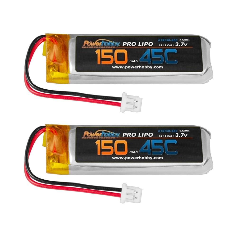 Powerhobby 1s 3.7V 150mah 45c Lipo Battery (2) : Balde 70 S / 70S BLH4210