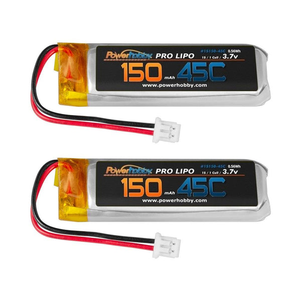 Powerhobby 1s 3.7V 150mah 45c Lipo Battery (2) : Balde 70 S / 70S BLH4210