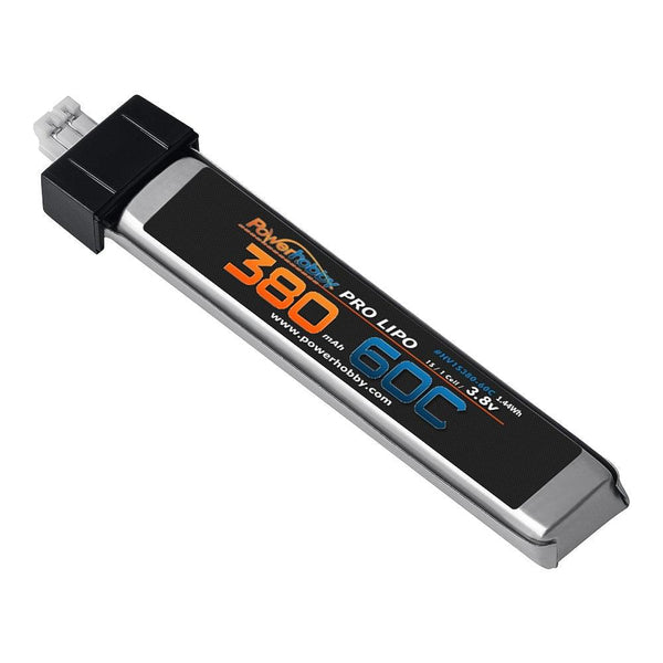 Powerhobby 1s 3.8V HV 380mah 60C Lipo Battery w Molex Plug (4)