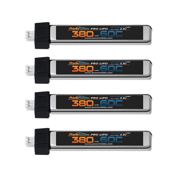 Powerhobby 1s 3.8V HV 380mah 60C Lipo Battery w Molex Plug (4)