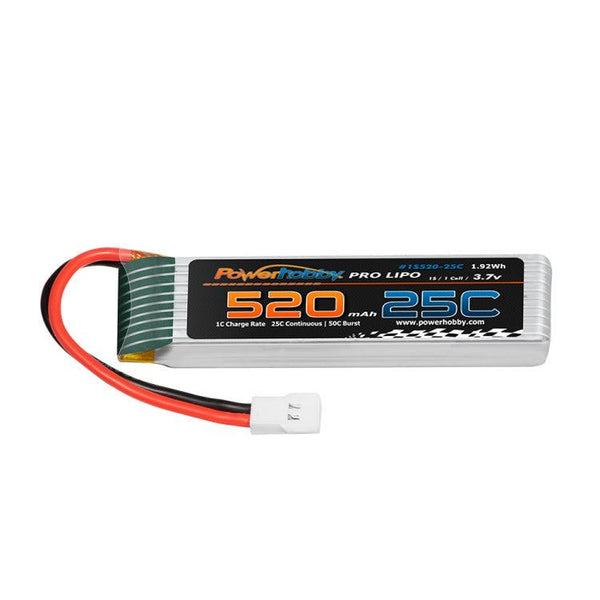 Powerhobby 1S 3.7V 520MAh 25C Lipo Battery Associated Enduro24 Crawler