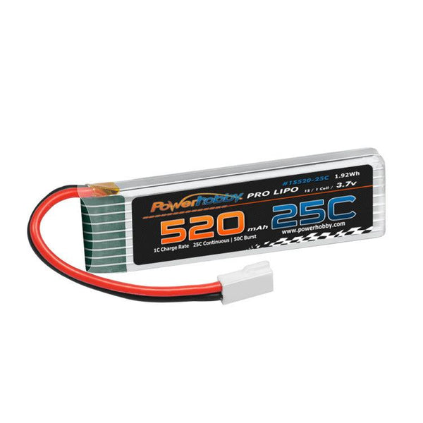 Powerhobby 1S 3.7V 520MAh 25C Lipo Battery Associated Enduro24 Crawler