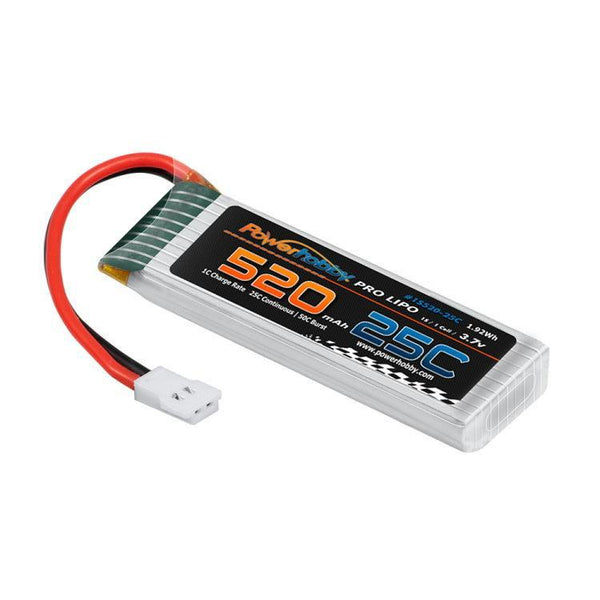 Powerhobby 1S 3.7V 520MAh 25C Lipo Battery Associated Enduro24 Crawler - Echo Six Hobbies