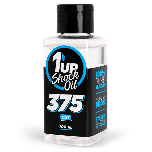 1UP Racing Pure Silicone Shock Oil - 100ml - 375cSt/32wt — R/C Accessories