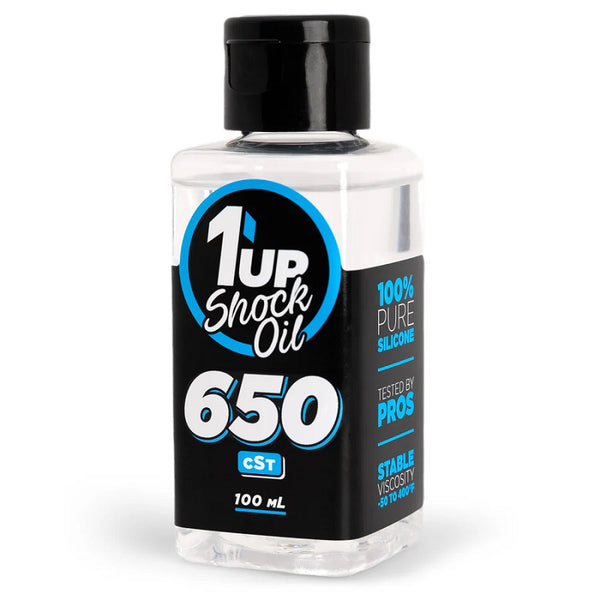 Pure Silicone Shock Oil - 100ml - 650cSt/50wt - Echo Six Hobbies