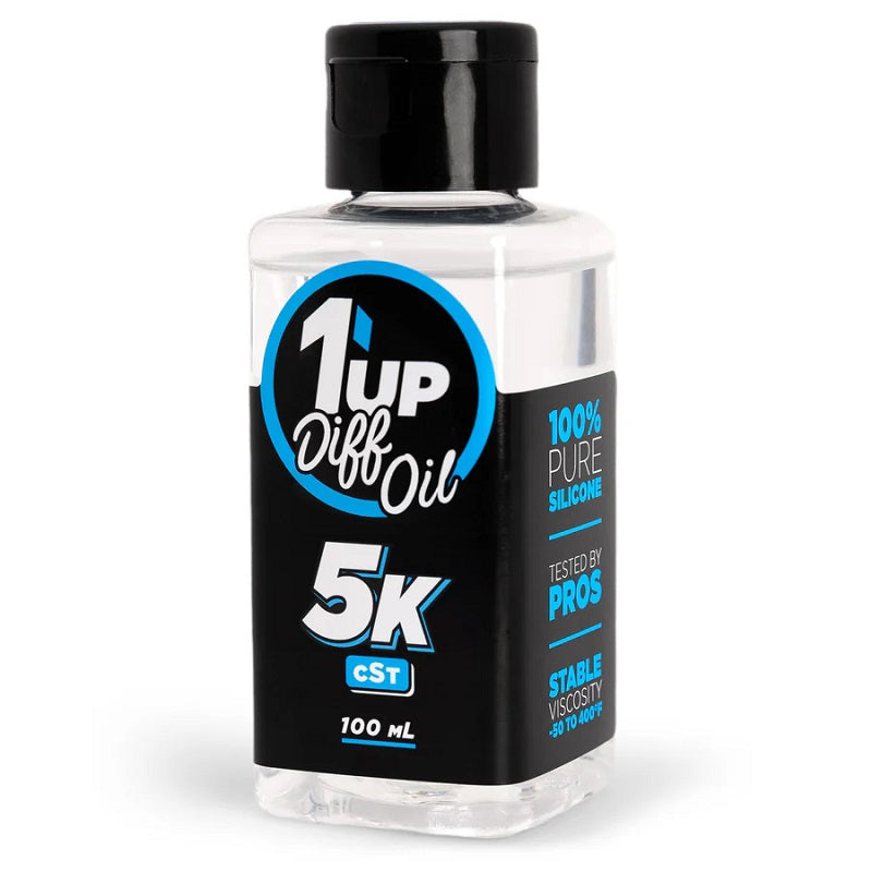 1UP Racing Pure Silicone Diff Oil - 100ml - 5,000cSt — R/C Accessories