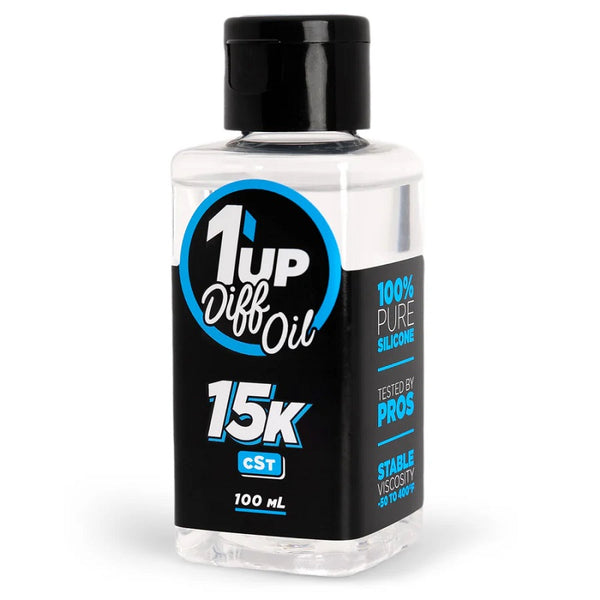1UP Racing Pure Silicone Diff Oil - 100ml - 15,000cSt — R/C Accessories