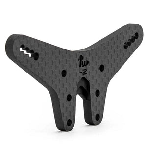 1UP Racing CF1 -2mm Rear Shock Tower, AE RC10B7 — R/C Accessories