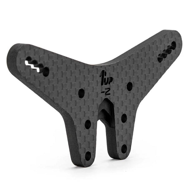 1UP Racing CF1 -2mm Rear Shock Tower, AE RC10B7 — R/C Accessories