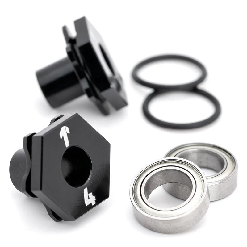 1UP Racing DirectHex Hub Axles, 4mm, - AE TC8 — R/C Accessories