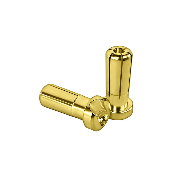 1UP Racing LowPro Bullet Plugs, 5mm, 1 Pair — R/C Accessories