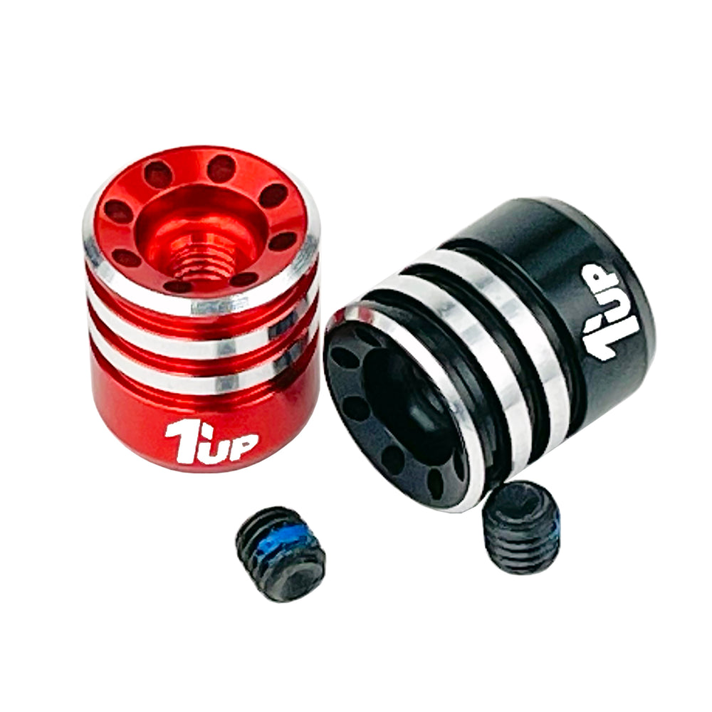 1UP Racing Heatsink Bullet Plug Grips, fits LowPro Bullet Plugs — R/C Accessories