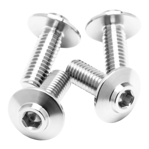 Pro Duty Titanium Screws, Lockdown Head, M3x8, 4pcs - Echo Six Hobbies
