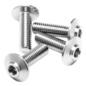 1UP Racing Pro Duty Titanium Screws, Lockdown Head, M3x10, 4pcs — Hardware and Tools