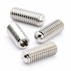 Pro Duty Titanium Rounded Droop Screws - M3x8, 4pcs - Echo Six Hobbies