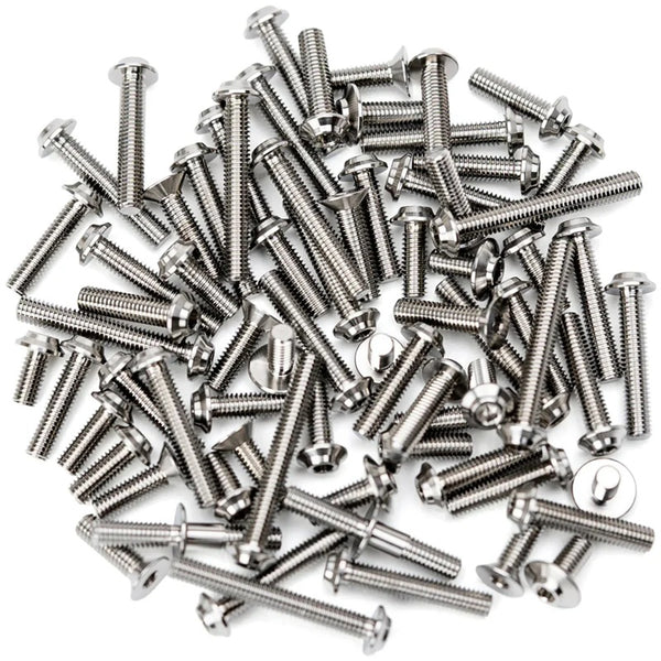 Pro Duty Titanium Upper Screw Set - Xray X12 '26 - Raw