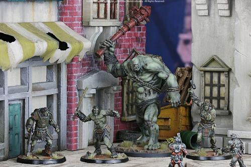 Little Shop of Magic Fallout: Wasteland Warfare - Super Mutants - Behemoth — Miniatures