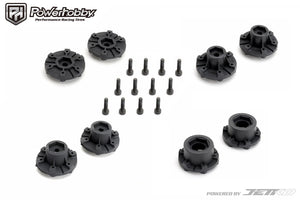 Powerhobby Slayer SC Belted Tires (2) with Removable Hex Wheels