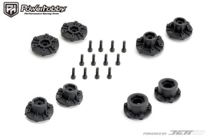 Powerhobby King Cobra 1/10 SC Belted Tires (2) with Removable Hex Wheels
