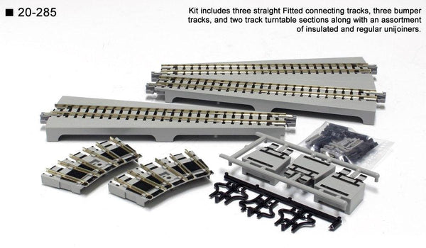 Kato 20-285 N Turntable Extension Track Set Straight