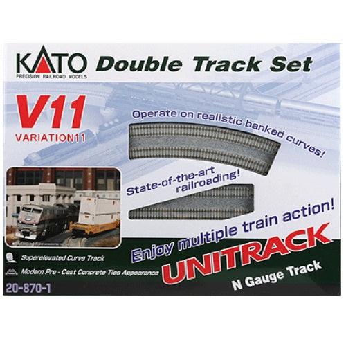 Kato 20-870-1 N Scale Unitrack V11 Set Double-Track Set