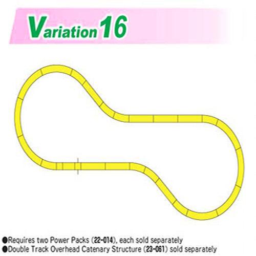 Kato 20-876 N Scale V16 Double Track Outer Loop Set UniTrack