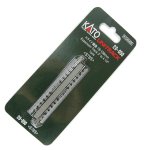 Kato 20-050 N Scale 78mm - 108mm (3" - 4 1/4") Expansion Track [1 pc] UniTrack