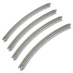 Kato 20-120 N Scale 315mm (12 3/8") Radius 45º Curve Track [4 pcs] UniTrack