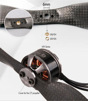 TIGER MOTOR 9 X 3 ANTIGRAVITY CARBON FIBER PROPELLER / PROP SET DJI PHANTOM FC40
