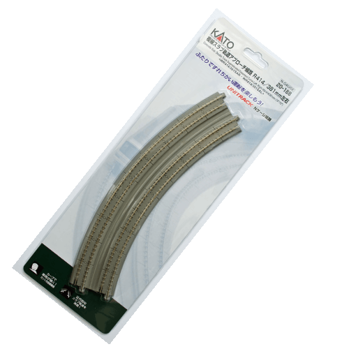 Kato 20-188 N CS Double Track Easement Curve Track Right and Left UniTrack