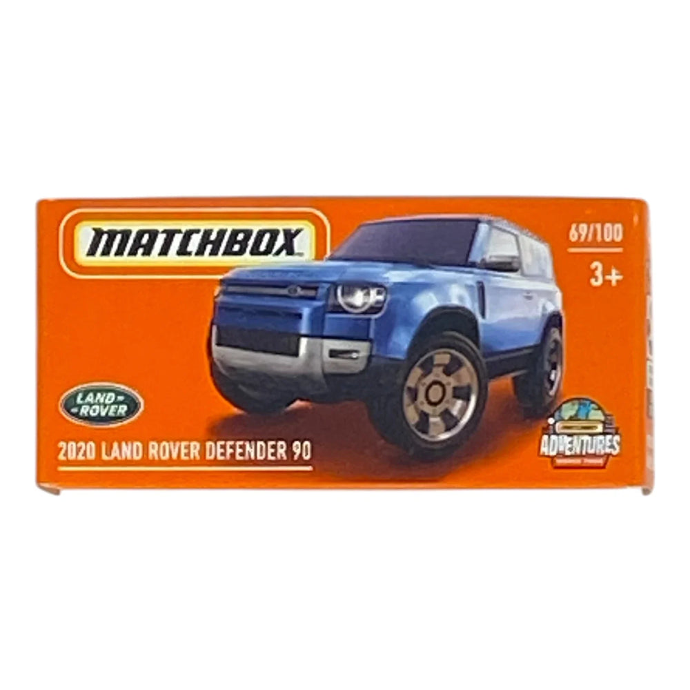 Matchbox 2020 Land Rover Defender 90 - Power Grabs - Matchbox Series 69/100 - Echo Six Hobbies