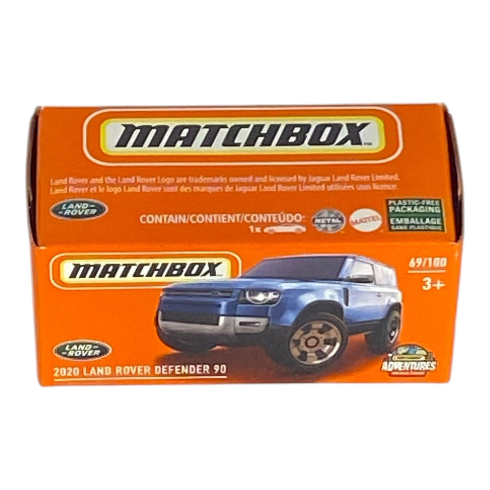 Matchbox 2020 Land Rover Defender 90 - Power Grabs - Matchbox Series 69/100 - Echo Six Hobbies