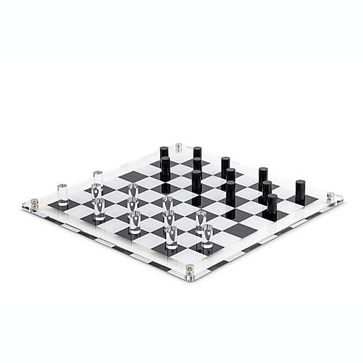 Little Shop of Magic Skyline Collection: Acrylic Checkers — Board Game