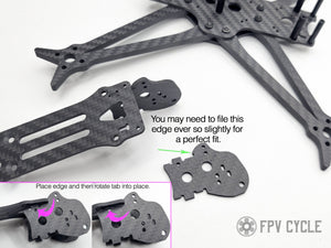 FPVCycle - Sonicare (X4) 5" Frame Kit