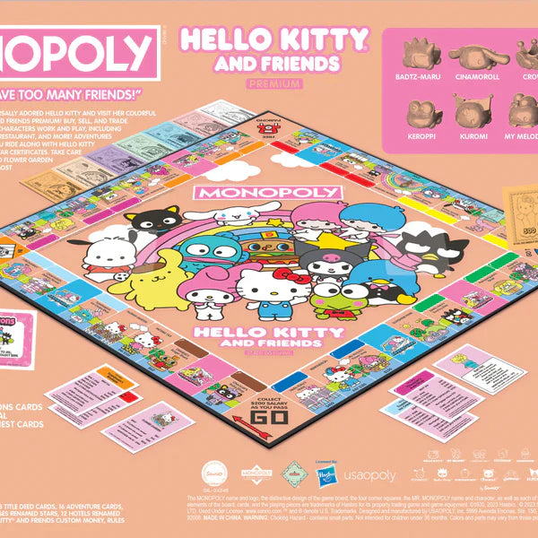 Little Shop of Magic MONOPOLY®: Hello Kitty® and Friends Premium — Board Game