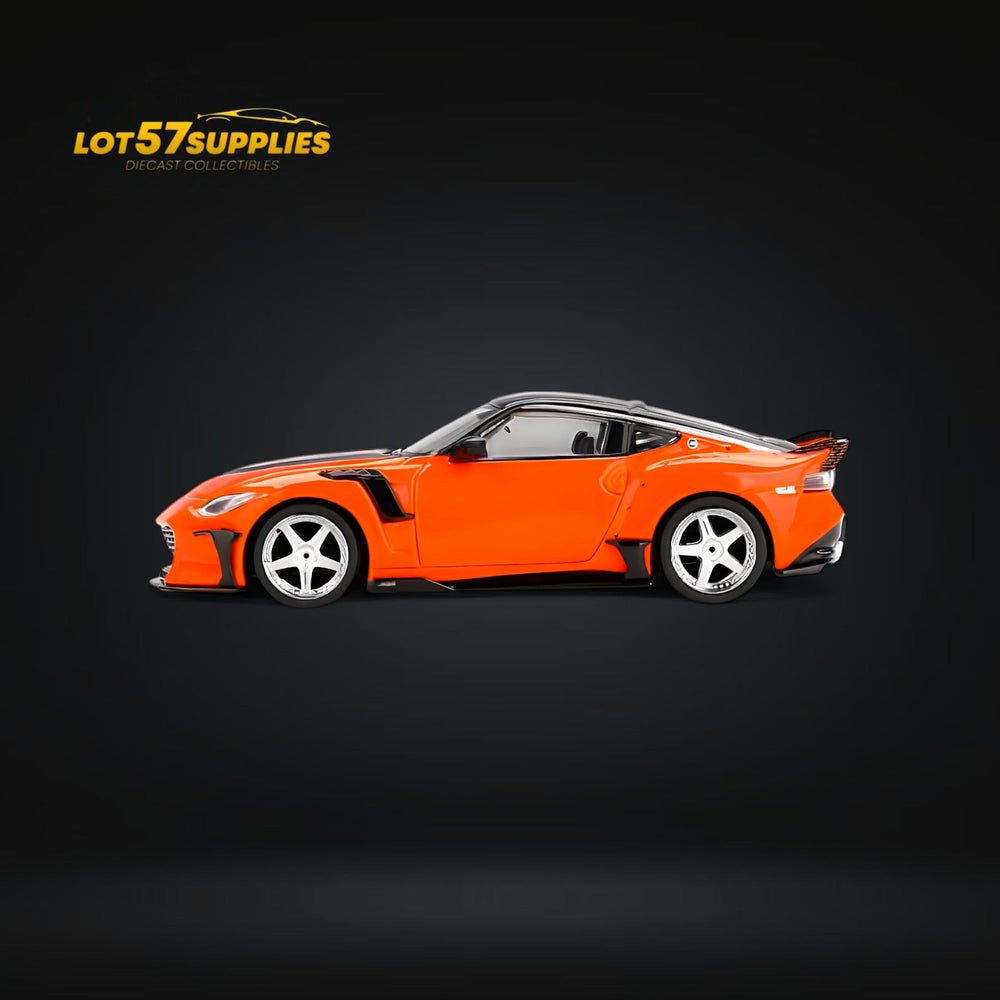 (Pre-Order) Mini-GT Nissan Z VeilSide FFZ400 Orange #989 1:64