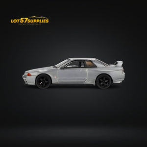 (Pre-Order) Mini-GT Nissan Skyline GT-R (NISMO BNR32 CRS Version) Dark Metal Gray #1024 1:64