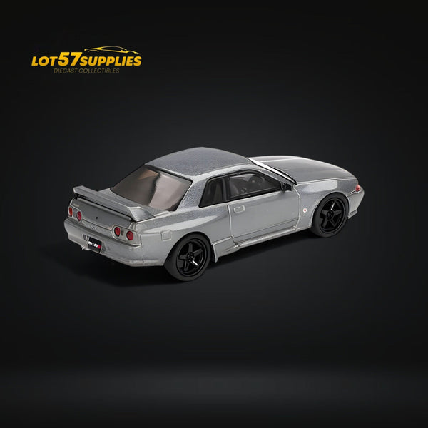 (Pre-Order) Mini-GT Nissan Skyline GT-R (NISMO BNR32 CRS Version) Dark Metal Gray #1024 1:64