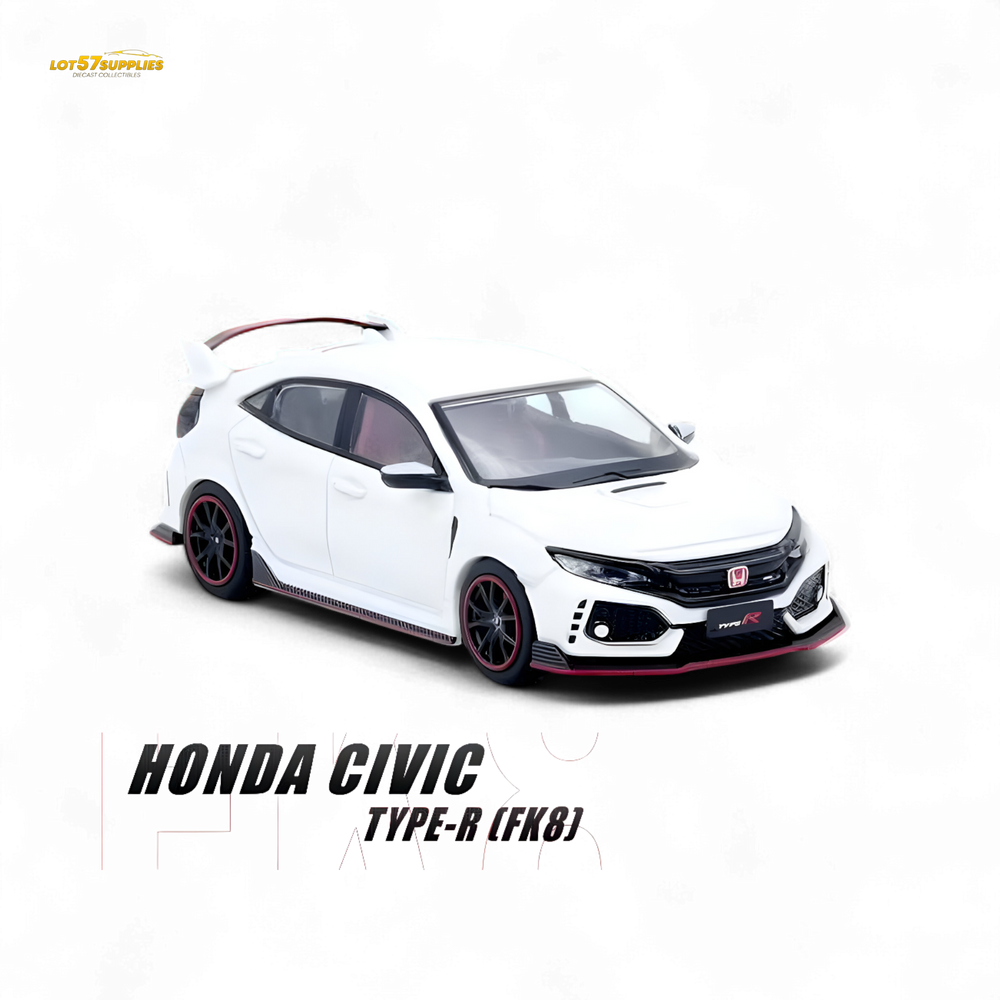 (Pre-Order) INNO64 Honda Civic Type-R (FK8) - White 1/64