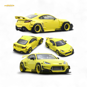 (Pre-Order) INNO64 Toyota GR86 Pandem - Yellow 1/64